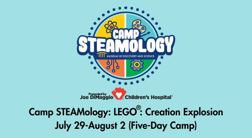 Camp STEAMology: LEGO\u00ae Creation Explosion - July 19-August 2 (Five-Day Camp)