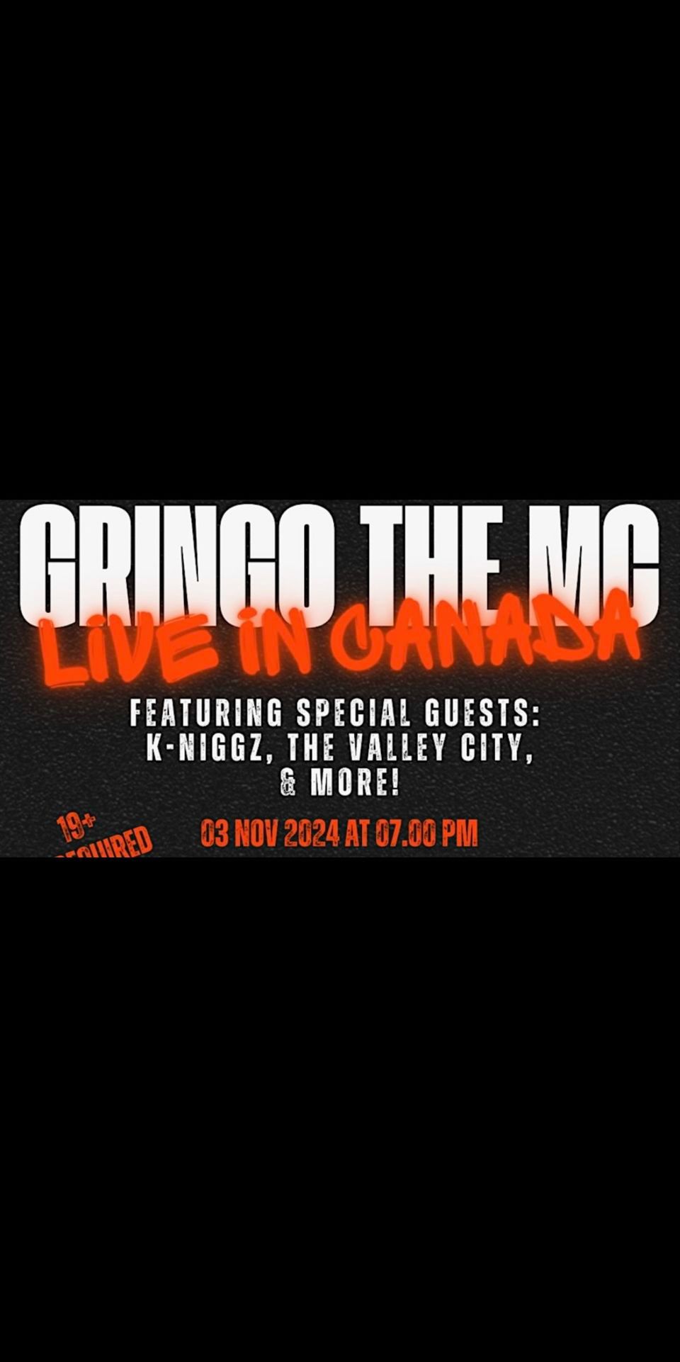 GRINGO THE MC - The Most Underrated Tour