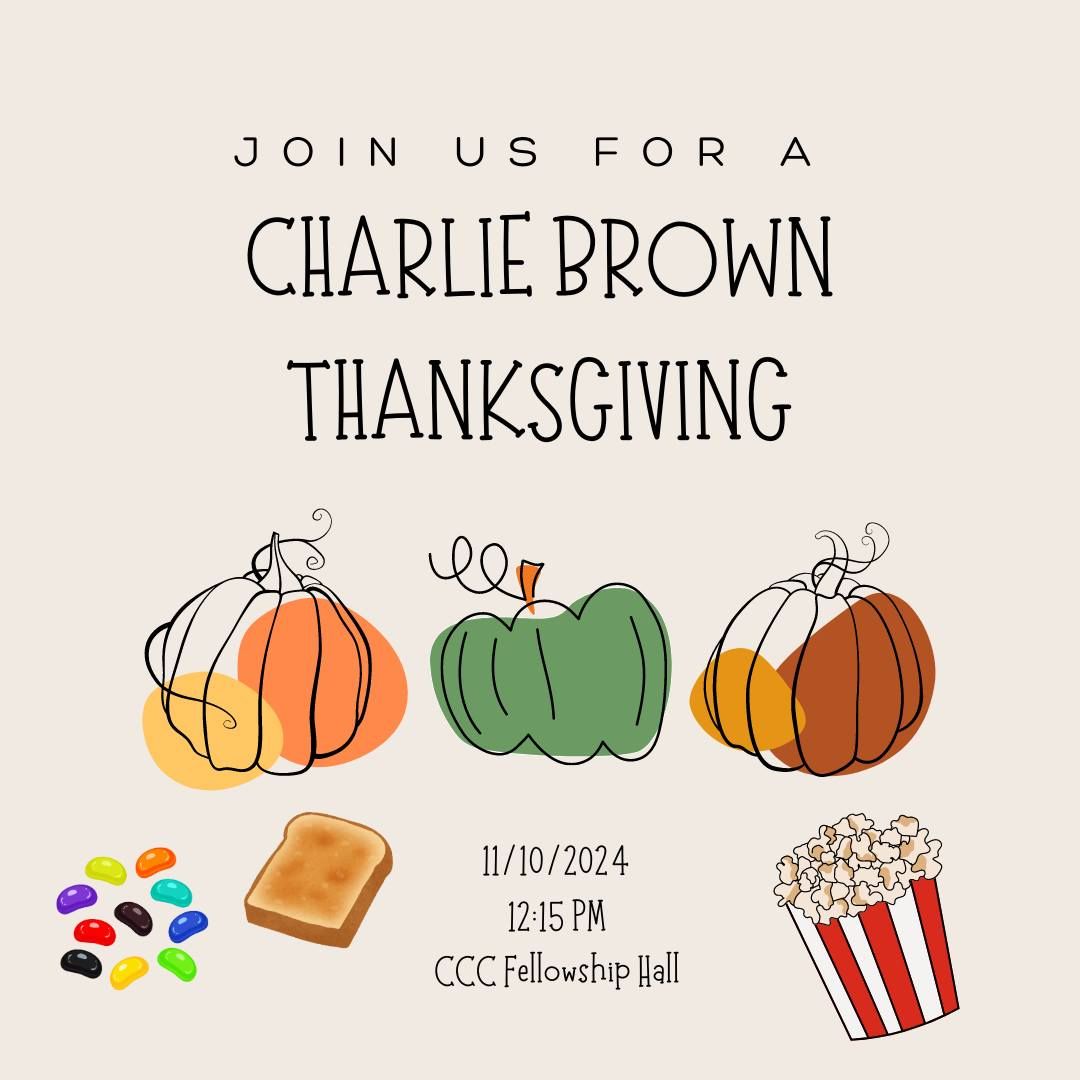 Charlie Brown Thanksgiving