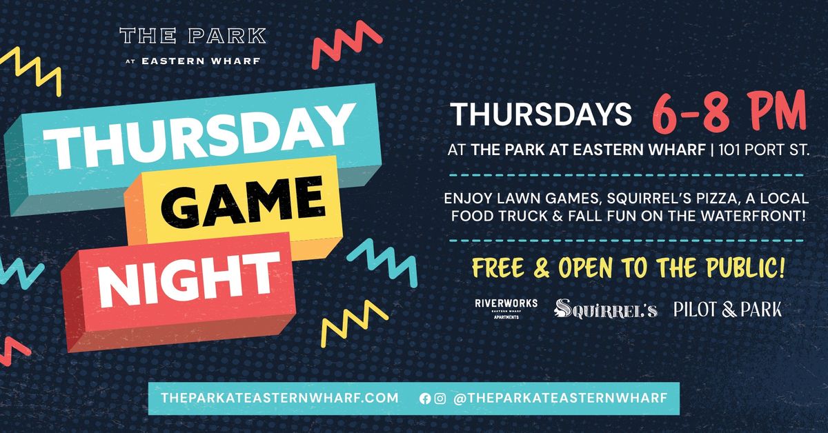 Thursday Game Night