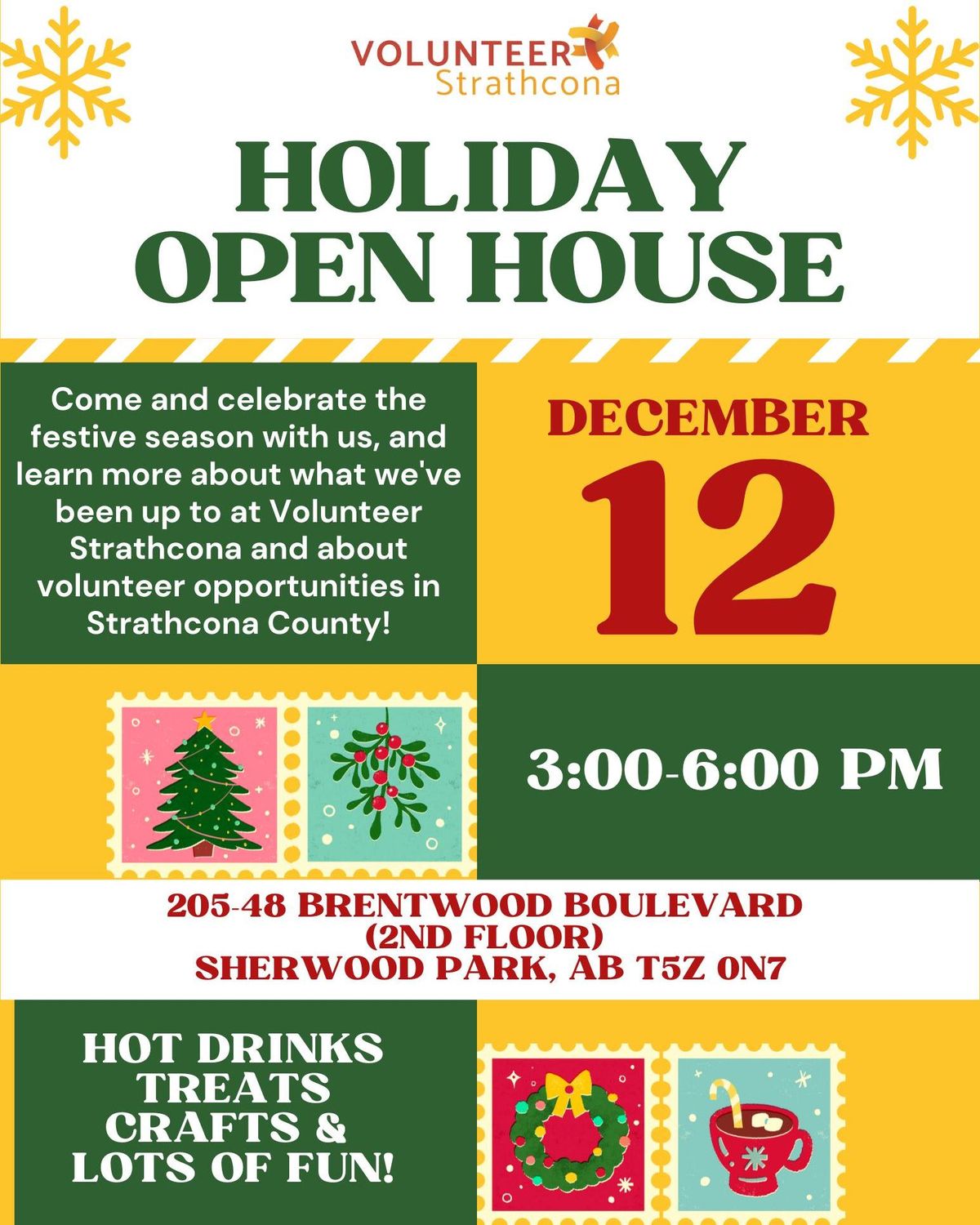 Volunteer Strathcona Holiday Open House