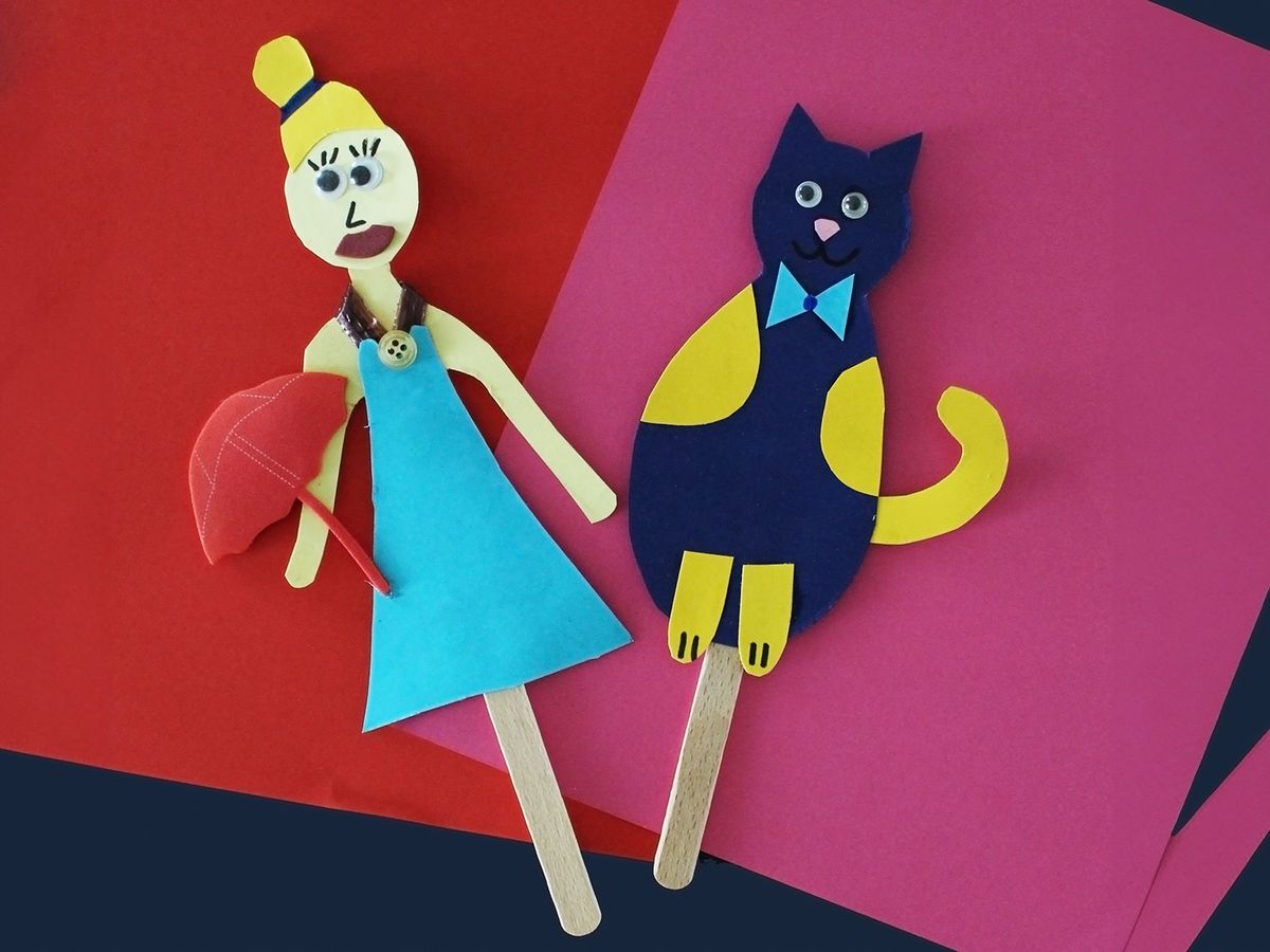 Paper Puppets with Keelie Nicholls, artist, ages 4-9