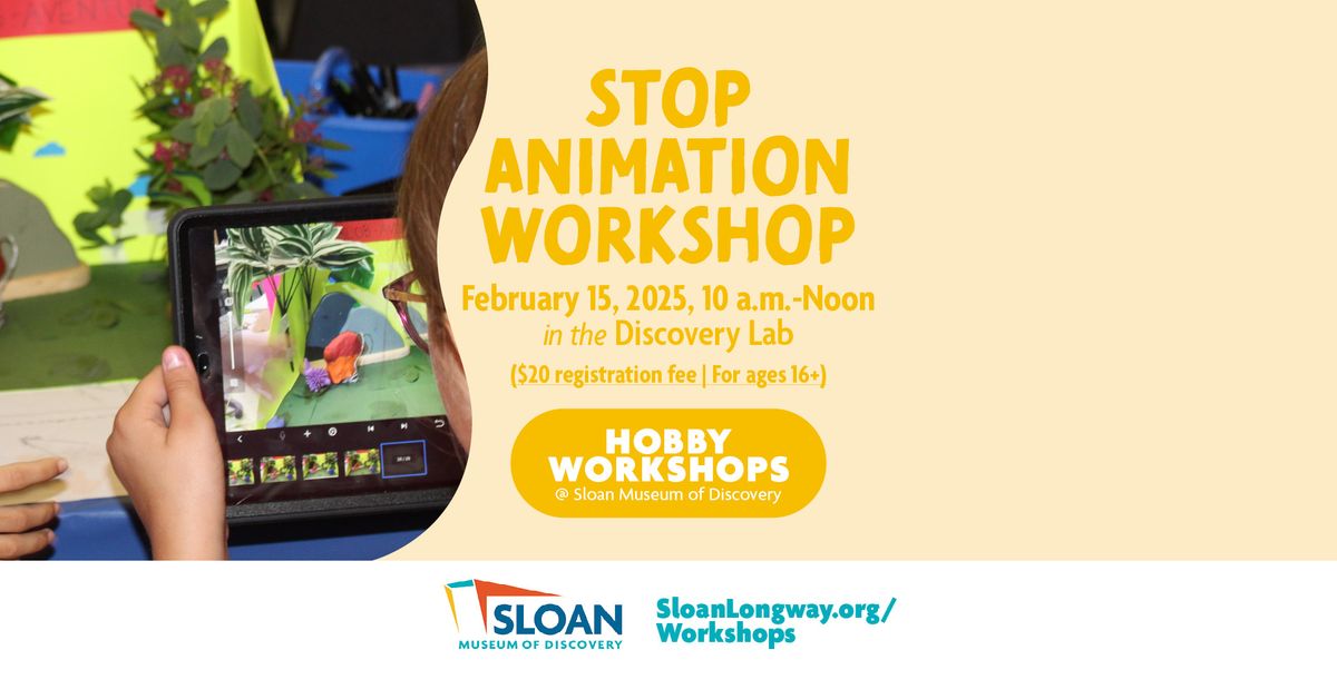 Adult Hobby Workshop | Stop Animation