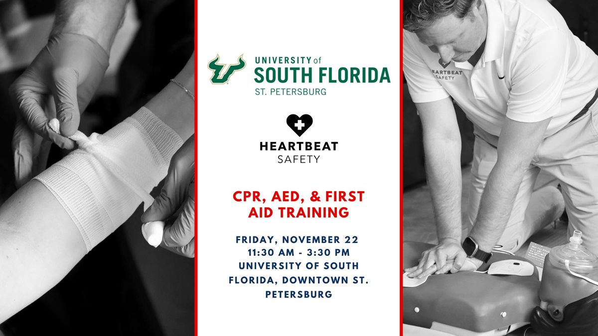 CPR\/AED\/First Aid Training at University of South Florida, St. Petersburg