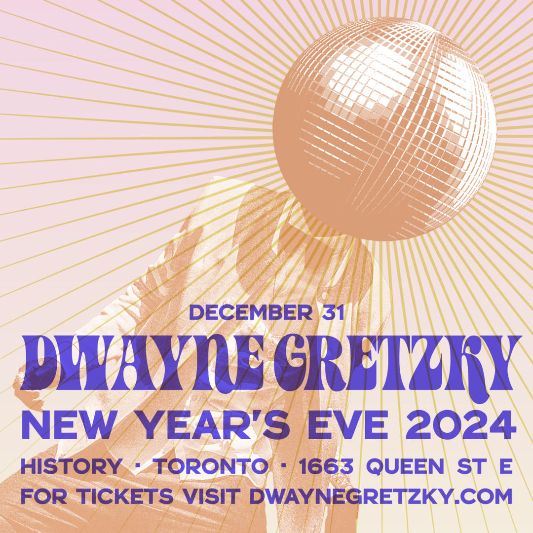 Dwayne Gretzky New Year's Eve 2025