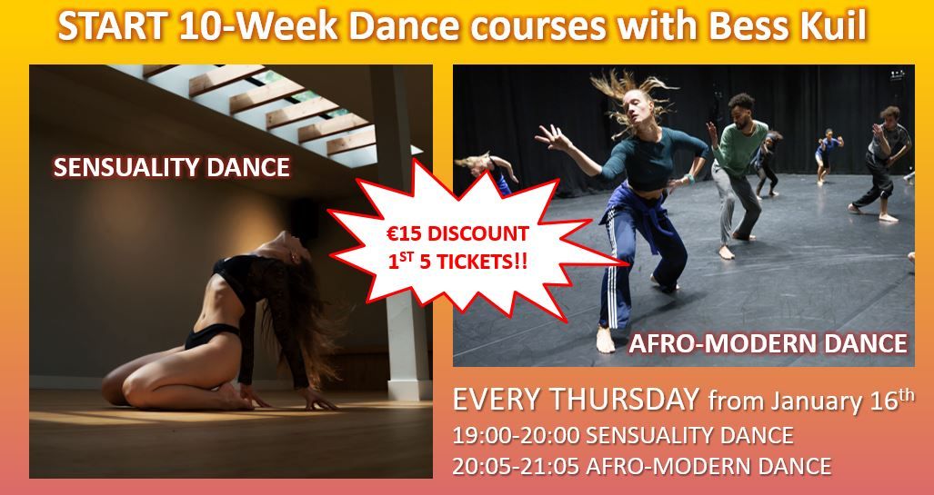 START Courses: Sensuality & Afro-Modern Dance (try-out possible)