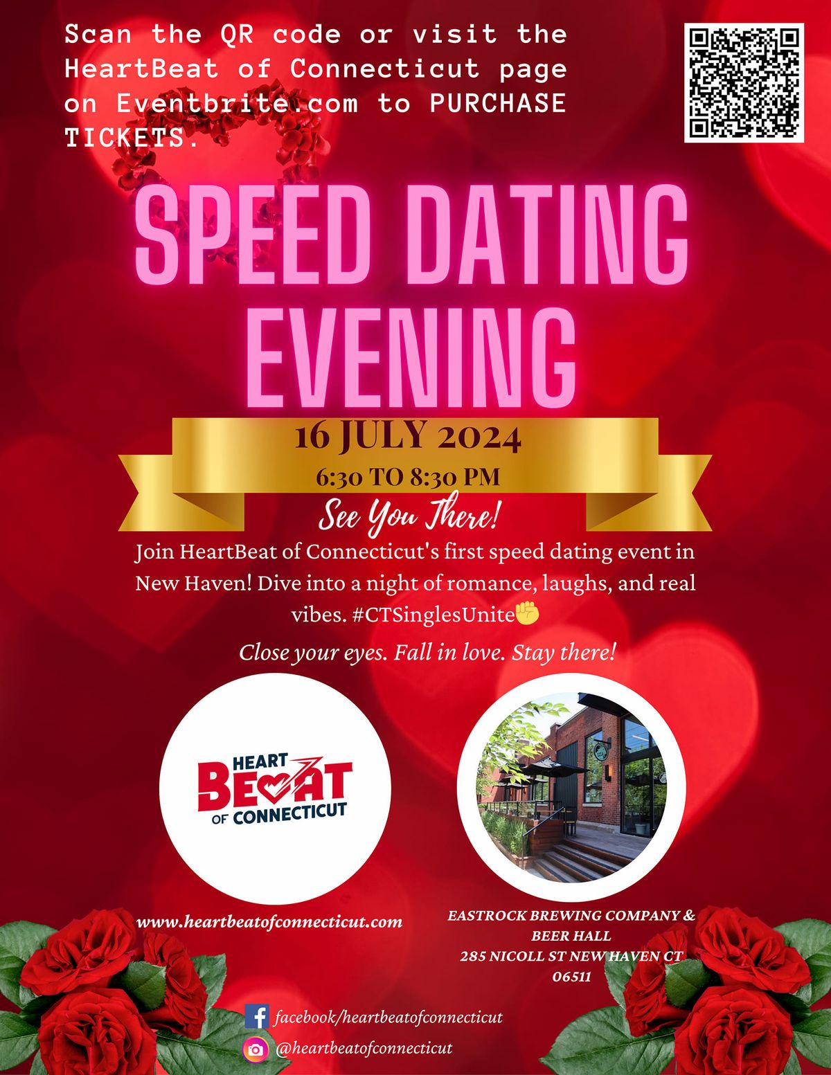 HeartBeatCT Speed Dating Event