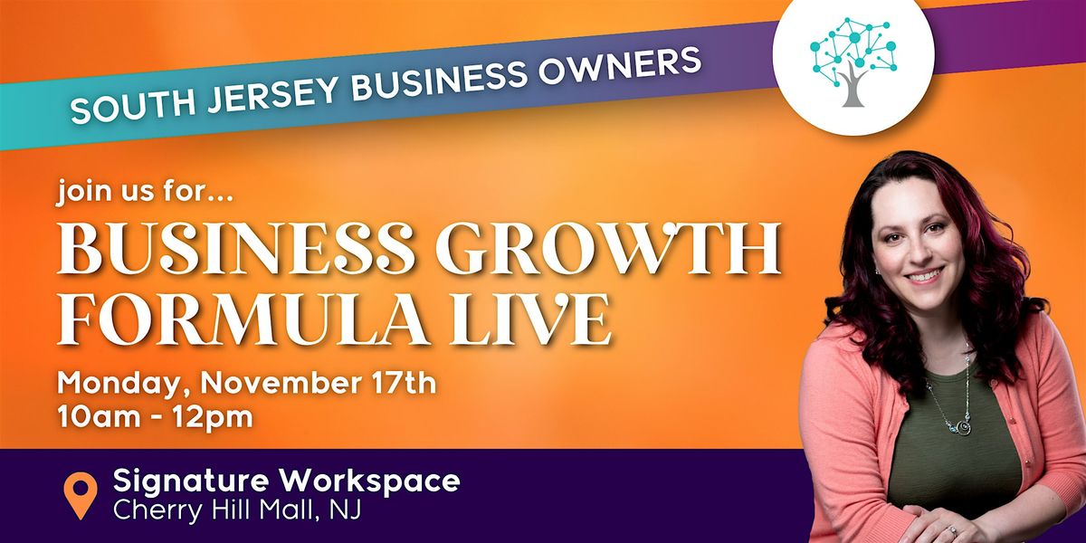 Business Growth Formula Workshop