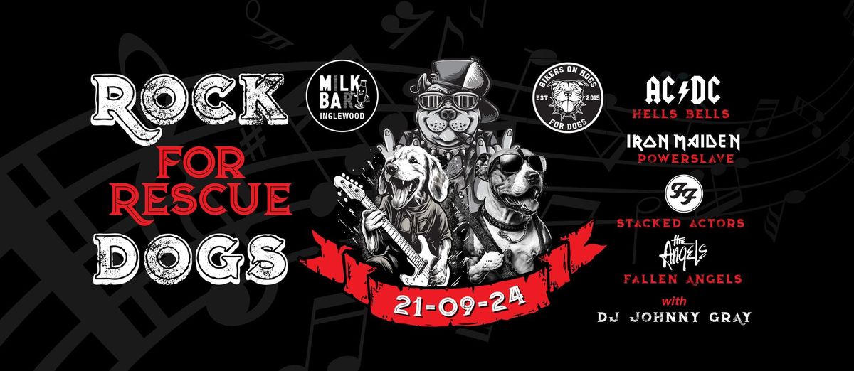 ROCK FOR RESCUE DOGS