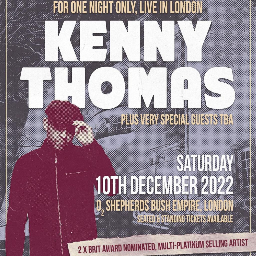 Kenny Thomas + special guest Lukas Setto live in concert