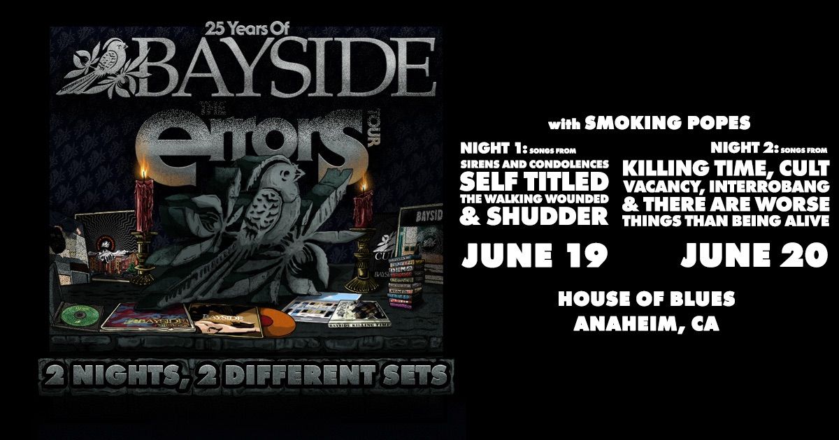 Bayside - 25th Anniversary: The Errors Tour