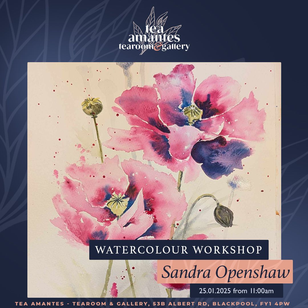 Watercolour Workshop with Sandra Openshaw!