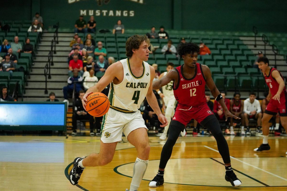 Cal Poly Mustangs at UC Santa Barbara Gauchos Mens Basketball