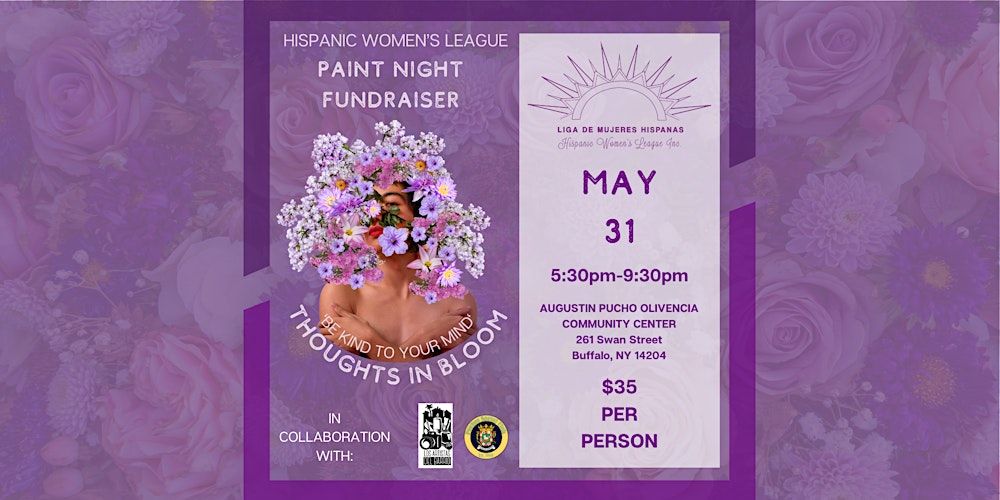 Hispanic Women's League Paint Night Fundraiser: 'Be Kind to Your Mind'