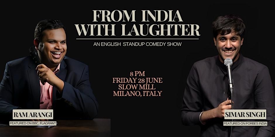 Stand up Comedy \u2013 From India with laughter with Ram Arangi and Simar Singh