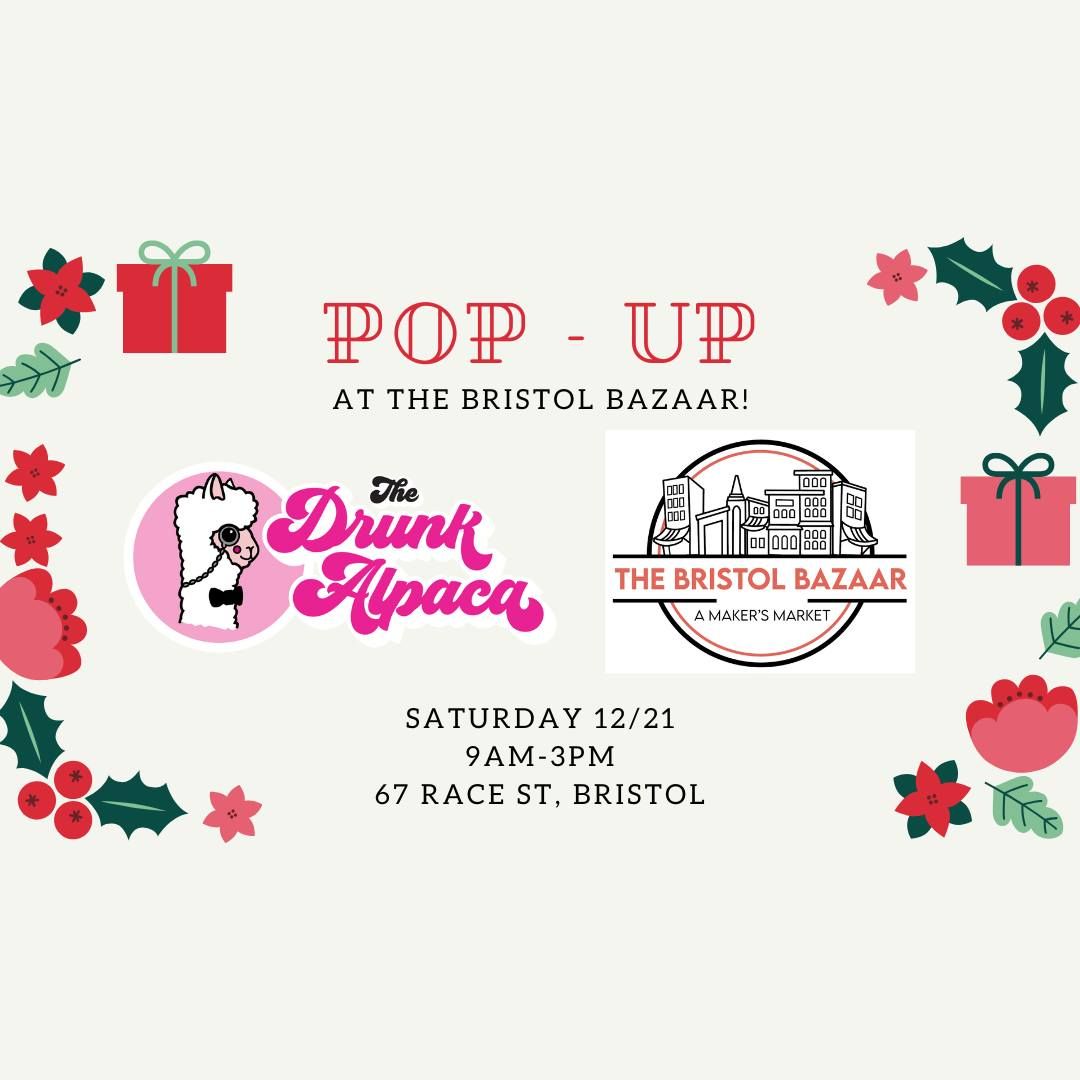 The Drunk Alpaca Pop-Up at The Bristol Bazaar 12\/21