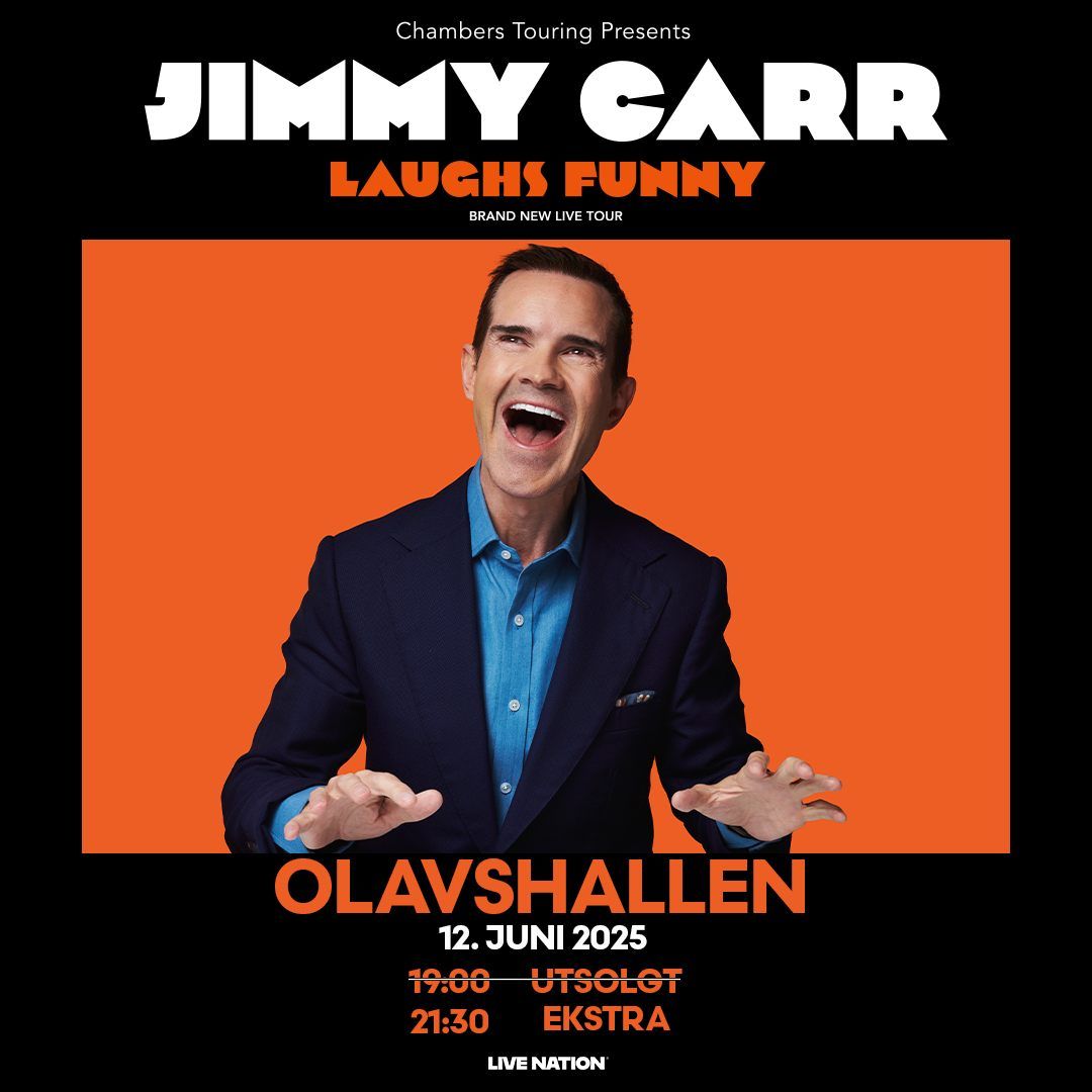 Jimmy Carr: Laughs Funny \/\/ Olavshallen