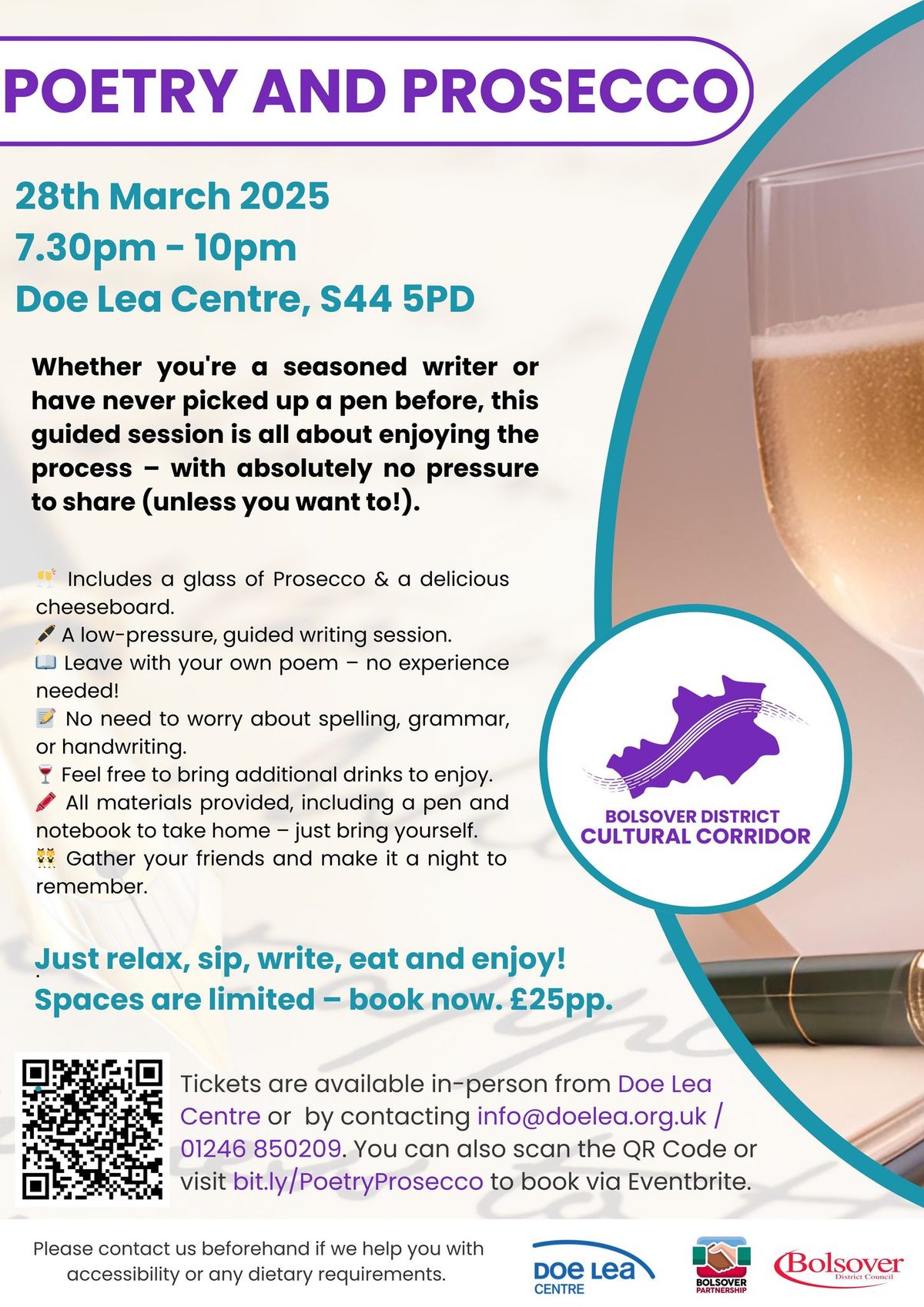 POETRY AND PROSECCO 