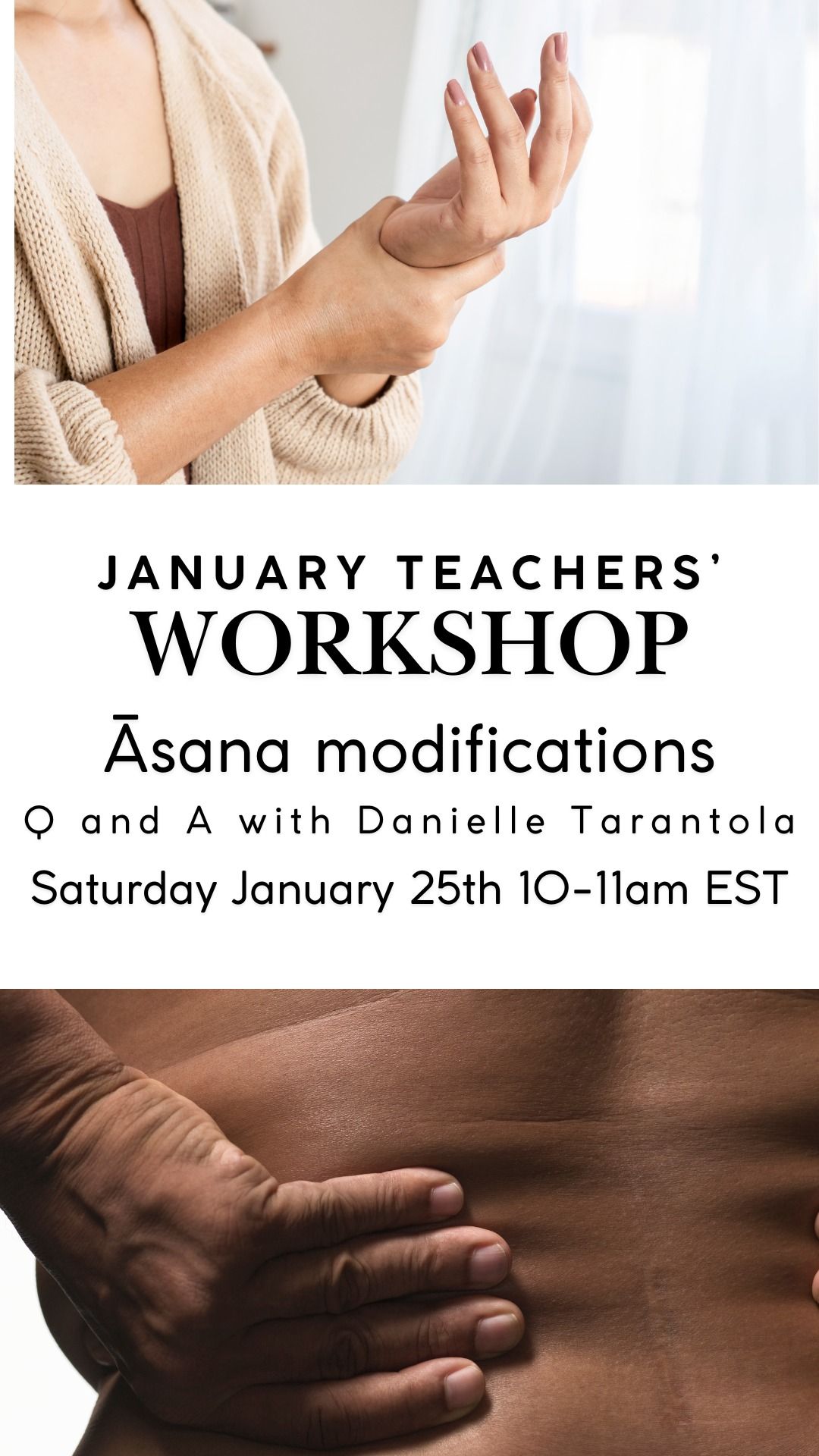 January Teachers' Workshop