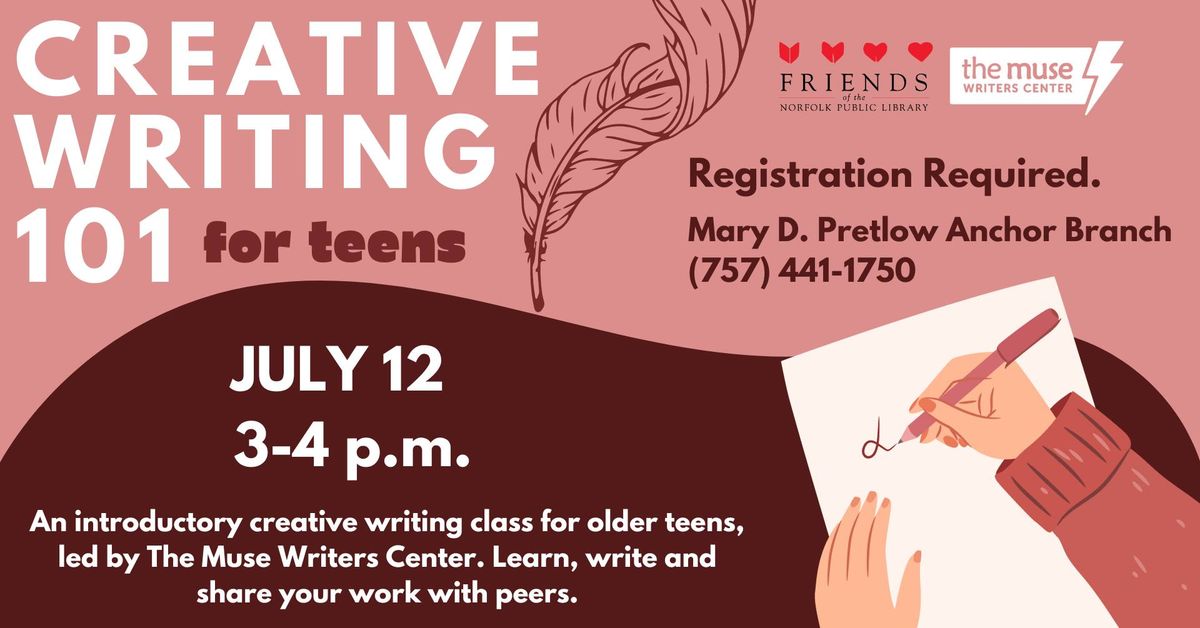 Creative Writing 101 for Teens