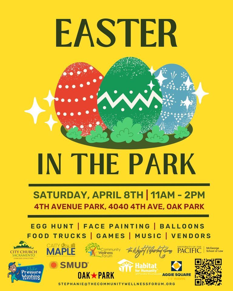 Easter in the Park 2025, Fourth Avenue Park, Sacramento, 8 April 2025