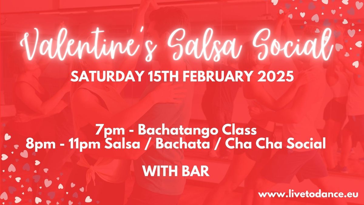 Valentine Salsa Social - Sat 15th February 2025