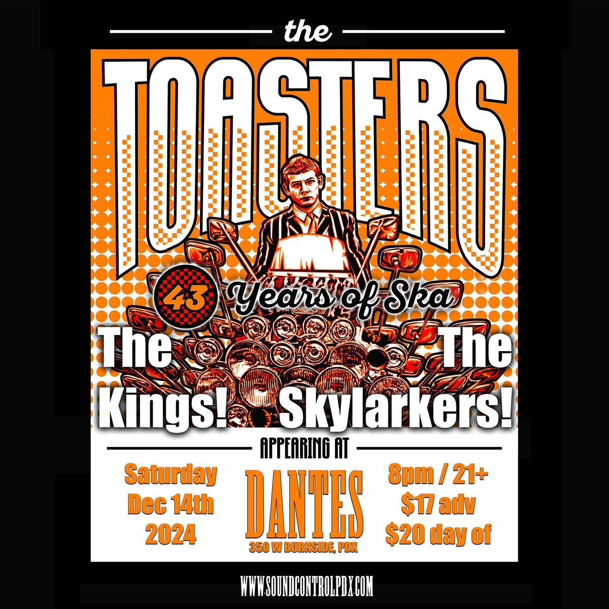 The Toasters!  43 years of ska!