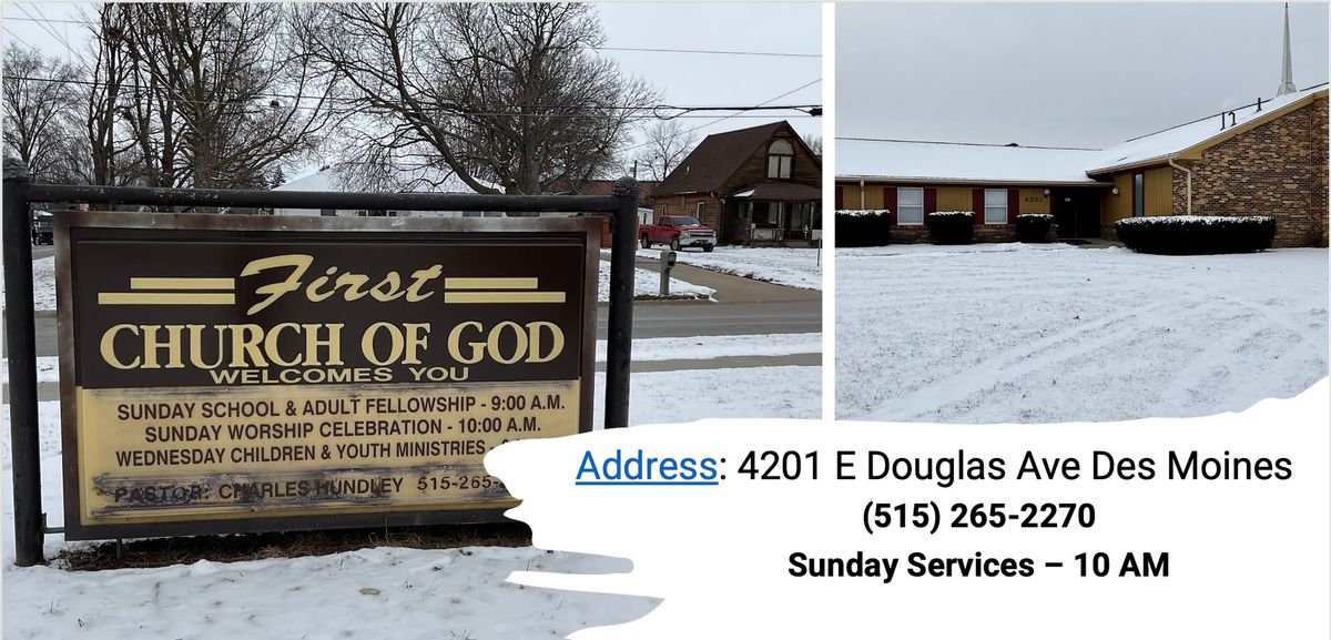 First Church of God Sunday Service Des Moines, Iowa Message: Strategies for Putting on the Whole Arm