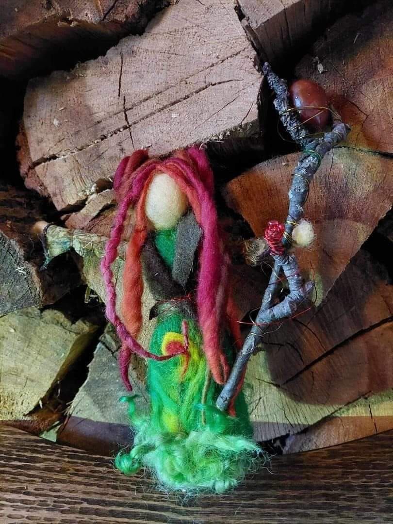 Make your very own Needlefelted Goddess