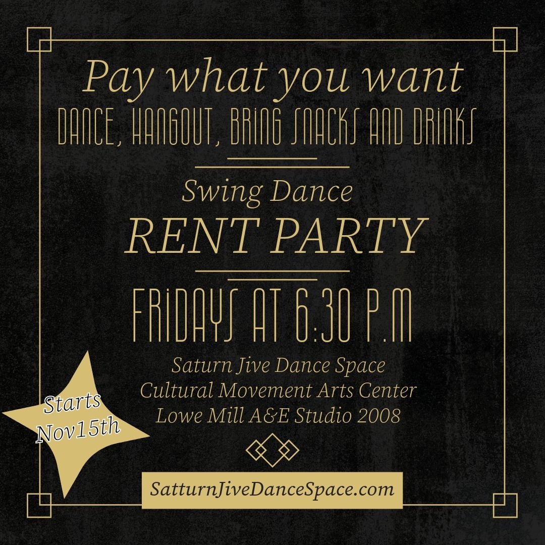 RENT PARTY! 