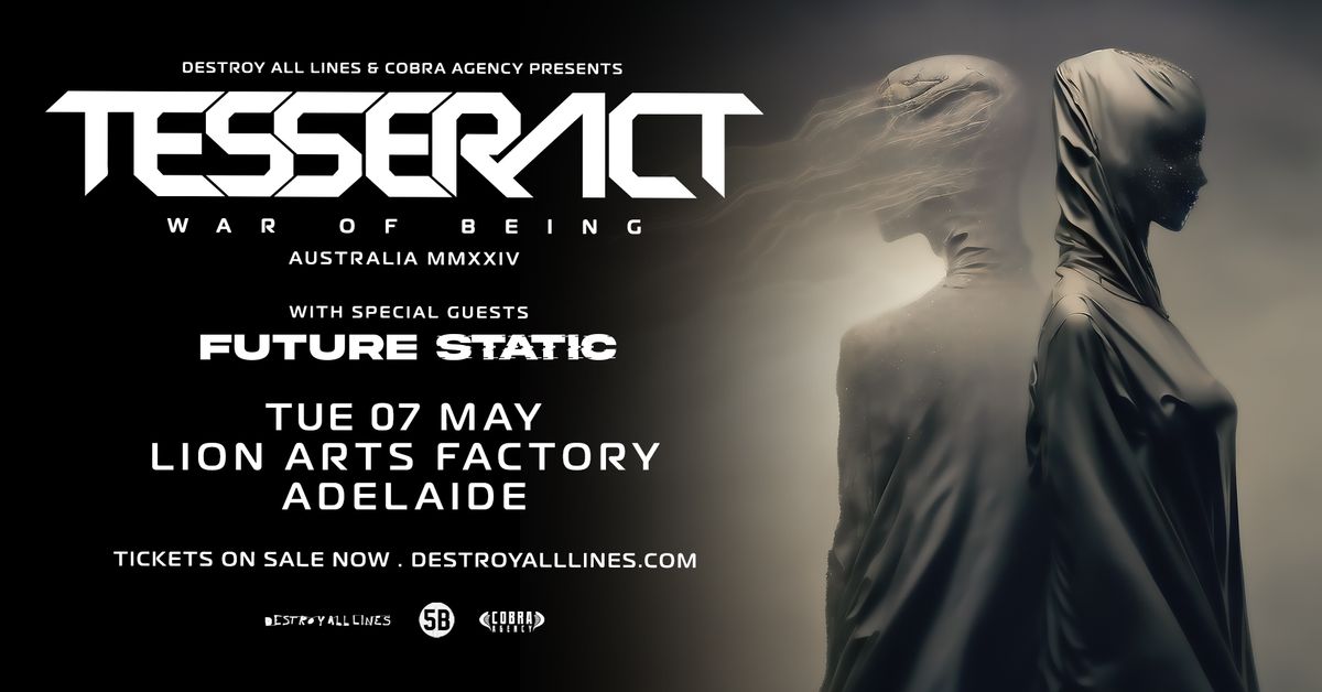Tesseract \/\/ Adelaide \/\/ War Of Being Australian Tour MMXXIV \/\/ Lion Arts Factory (w. Future Static)