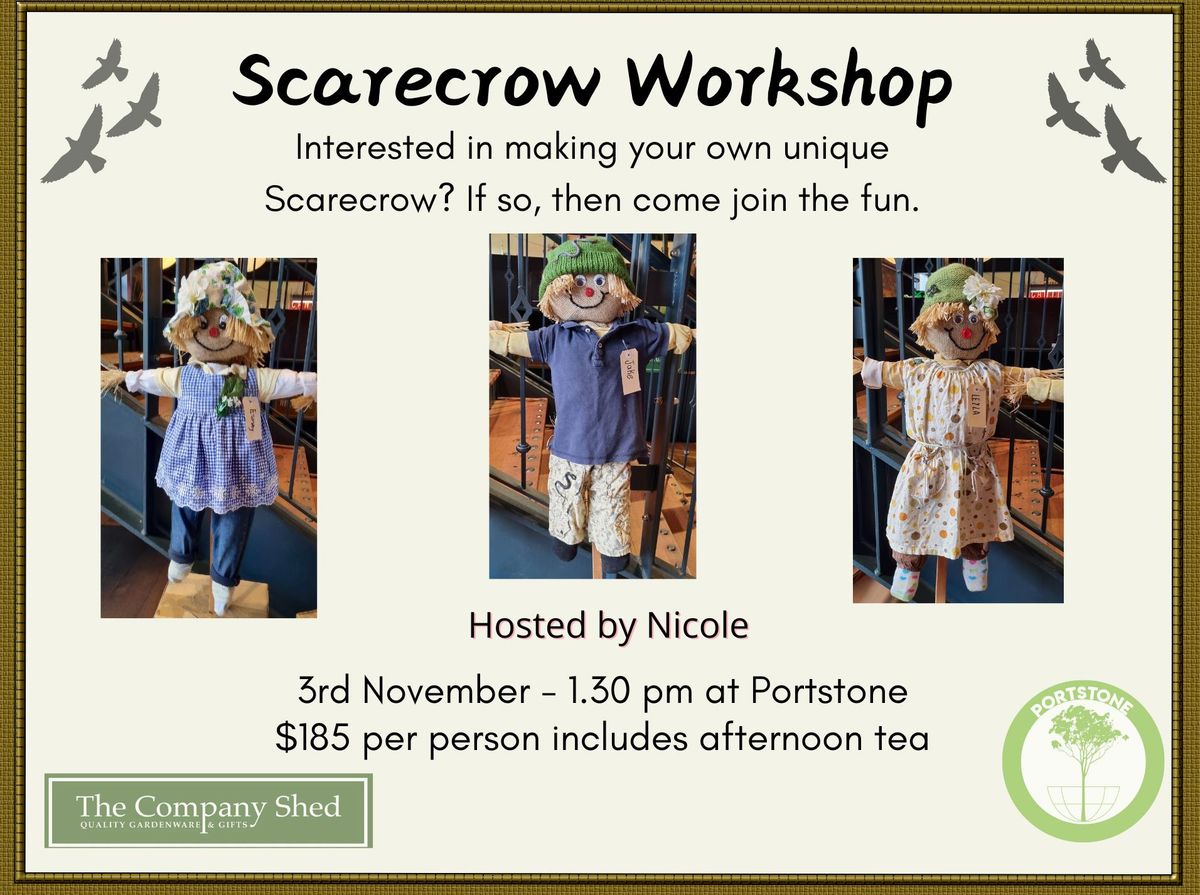 Scarecrow making workshop