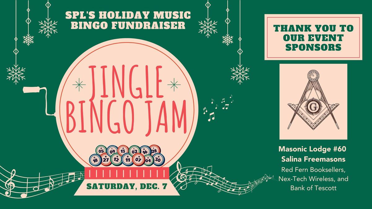 Jingle Bingo Jam: SPL's Holiday Music Bingo Fundraiser