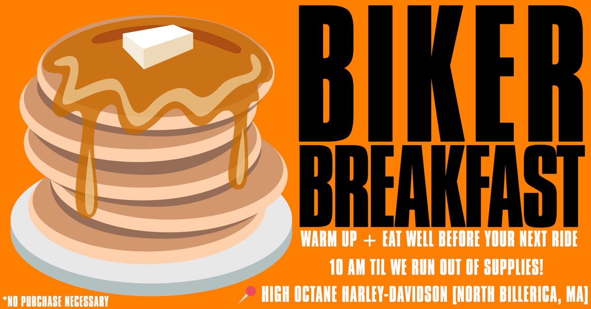 Biker Breakfast ? | ?High Octane Harley-Davidson [Billerica, MA]