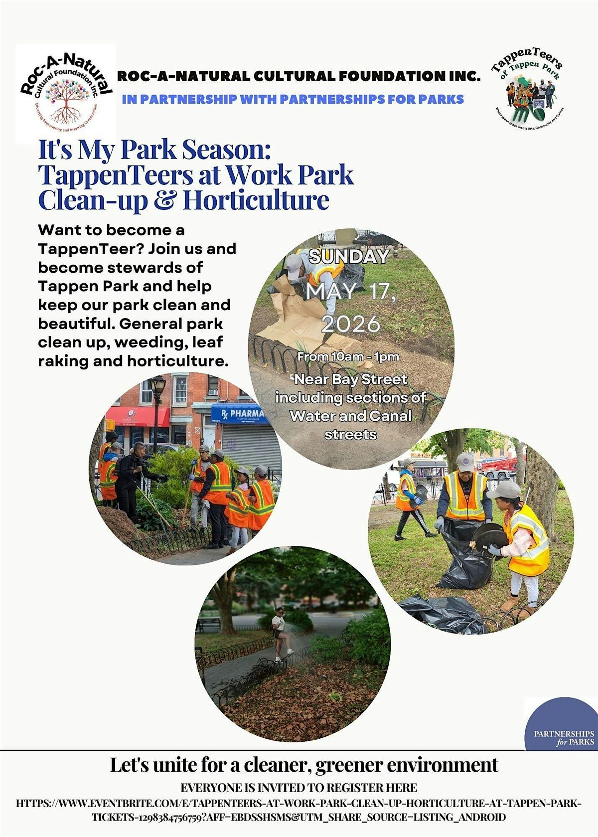 TappenTeers at Work-Park Clean-up & Horticulture at Tappen Park