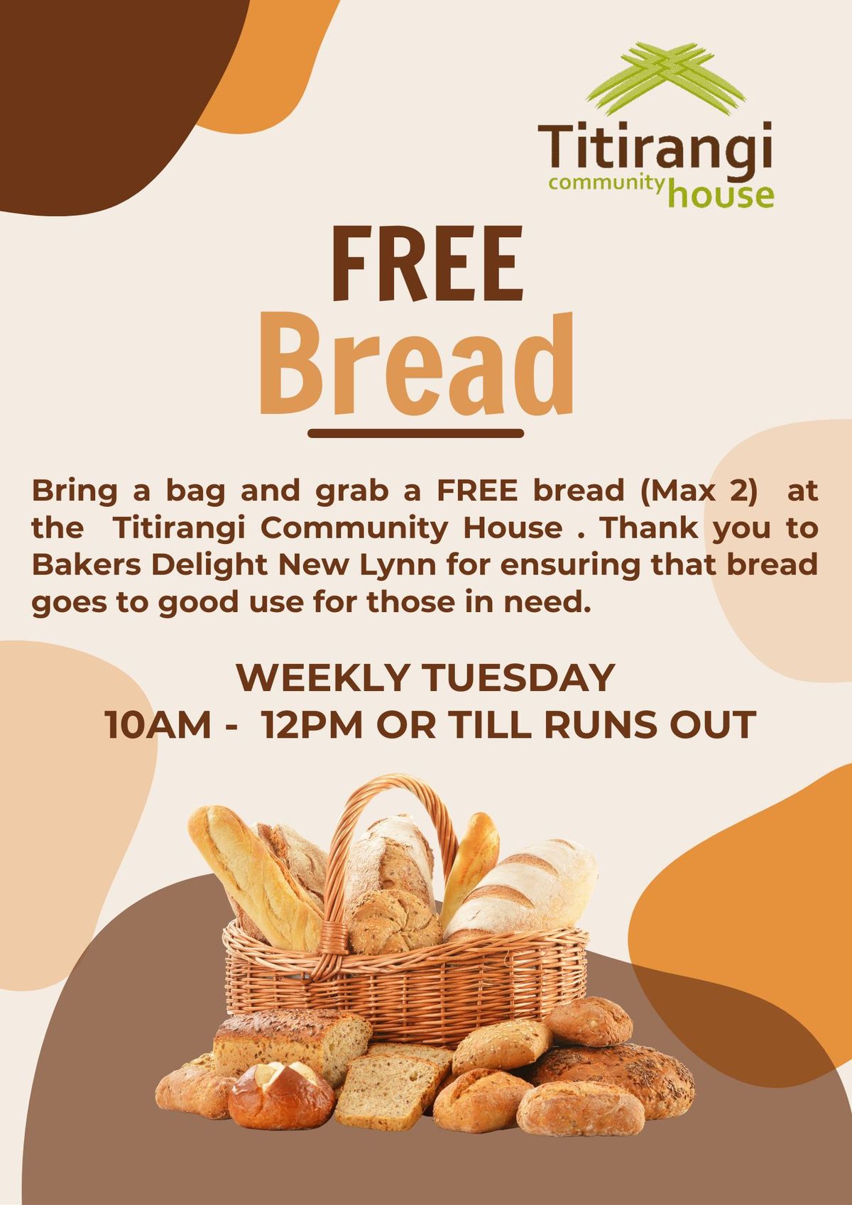 FREE Bread Tuesday