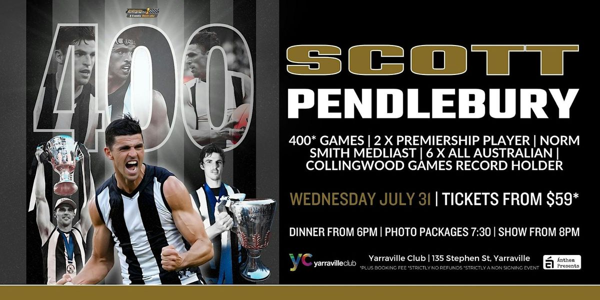 Scott Pendlebury's 400th Game Celebration LIVE at Yarraville Club!