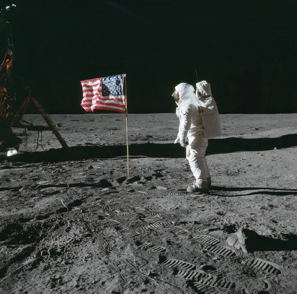 Flag on the Moon