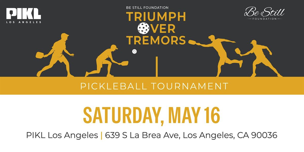 Triumph Over Tremors (Spectator Tickets Only)