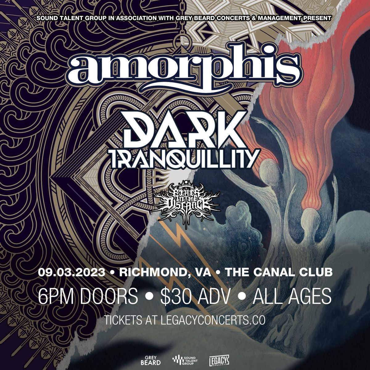 Amorphis, Dark Tranquillity at Canal Club