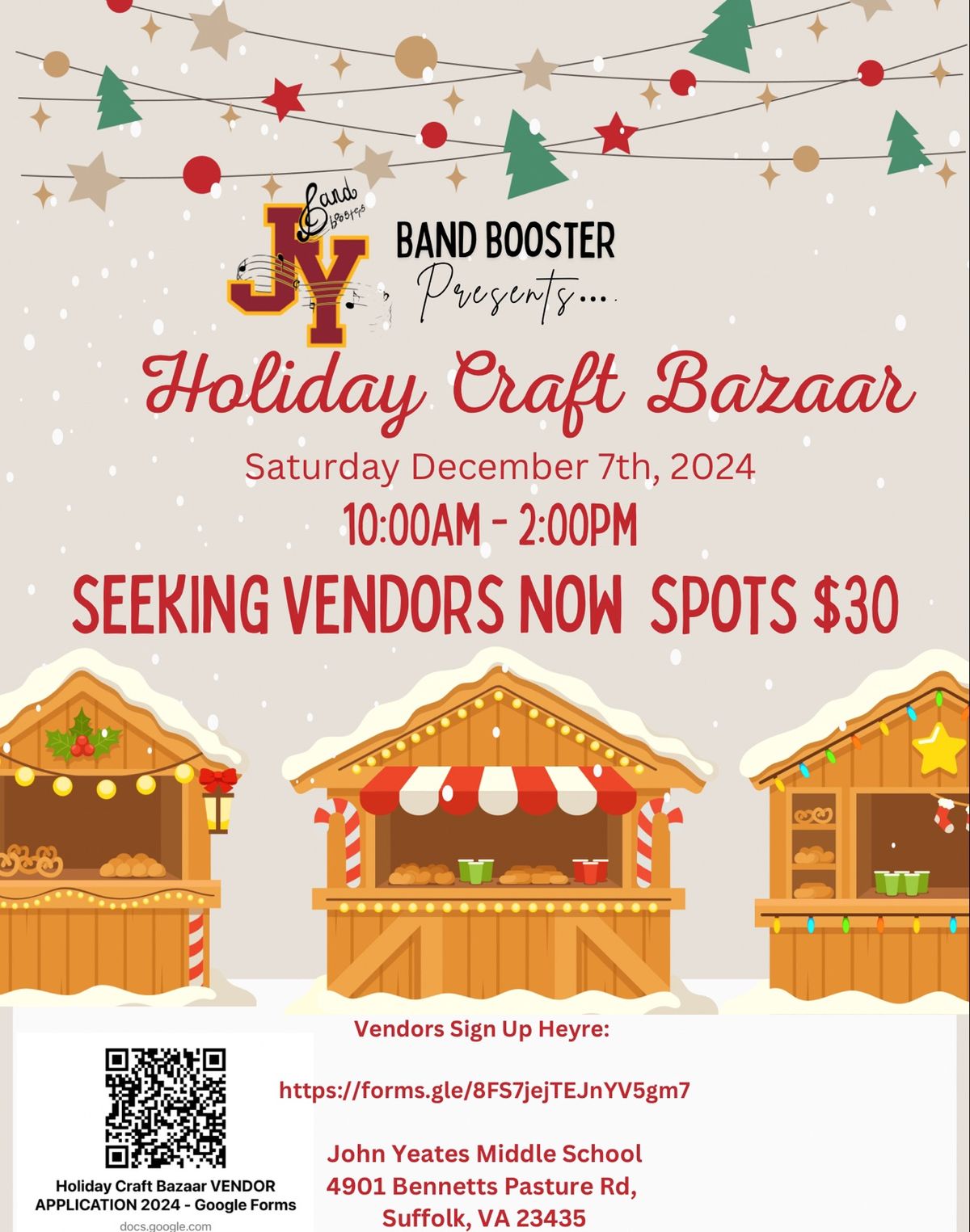 Holiday Craft Bazaar  