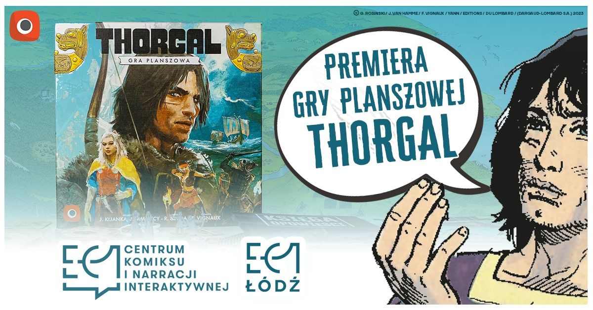 Premiera gry planszowej "Thorgal" w Centrum Komiksu EC1