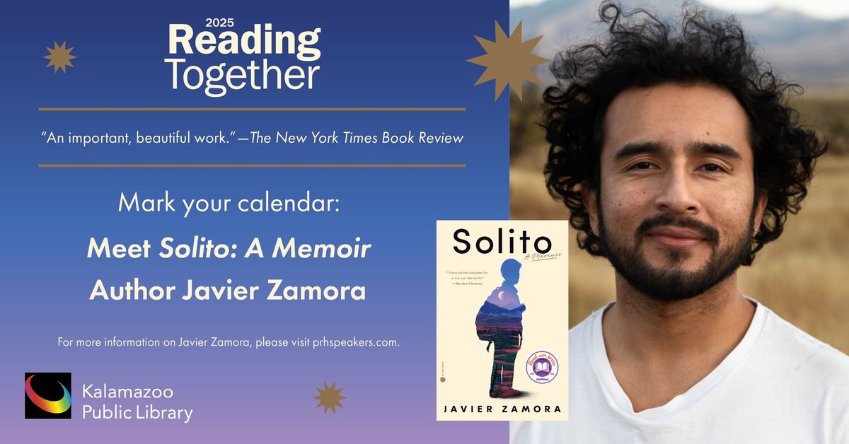 Meet Javier Zamora, author of Solito: A Memoir