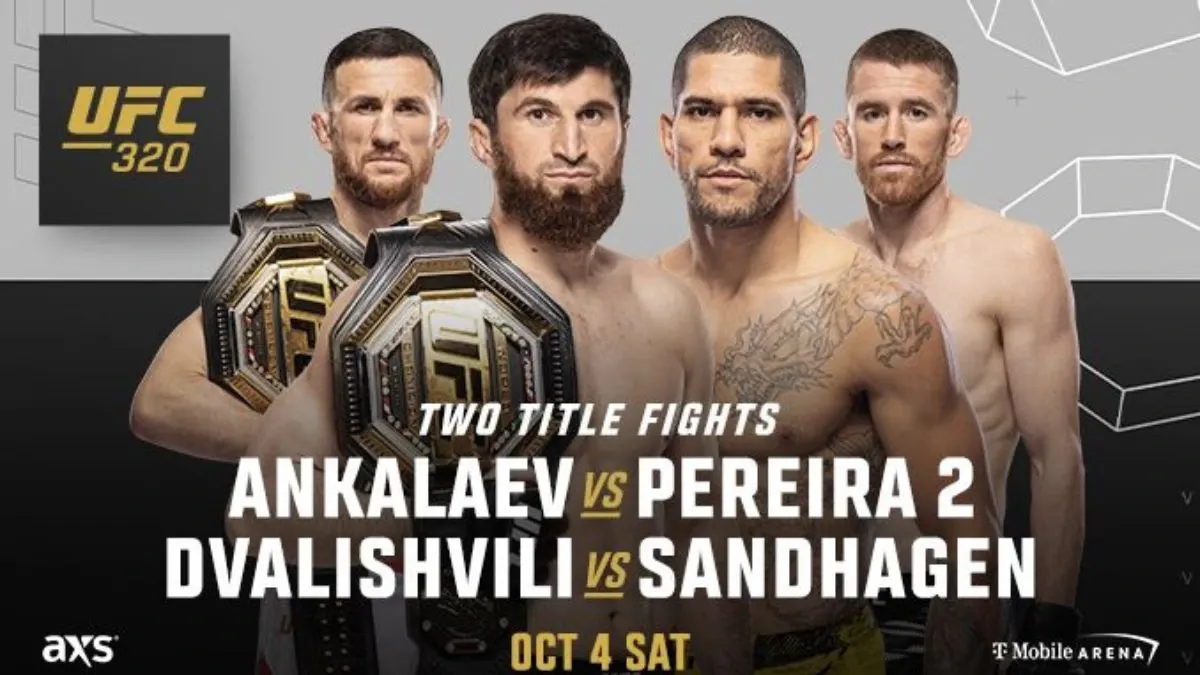 UFC 320 - Ankalaev vs Pereira at T-Mobile Arena