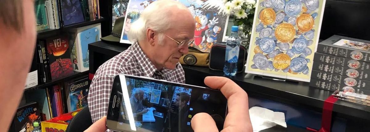 Don Rosa signering hos Outland Bergen!