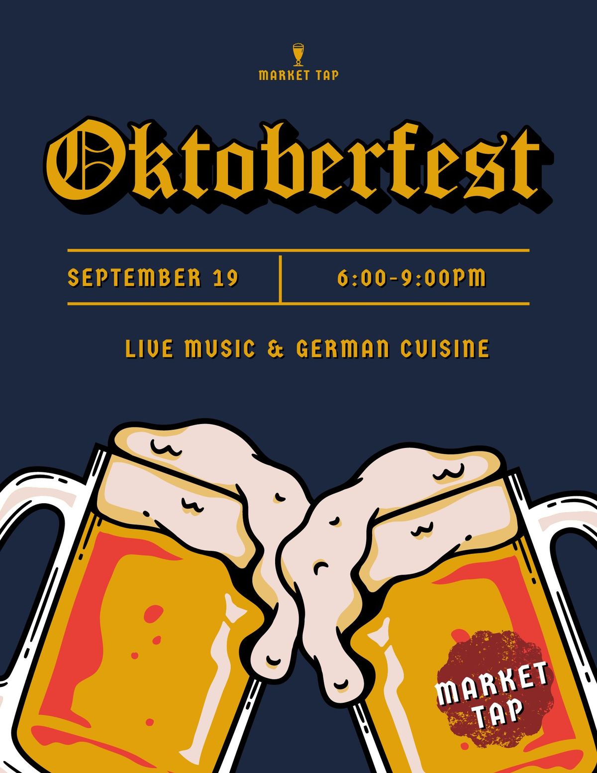 Oktoberfest at Market Tap!