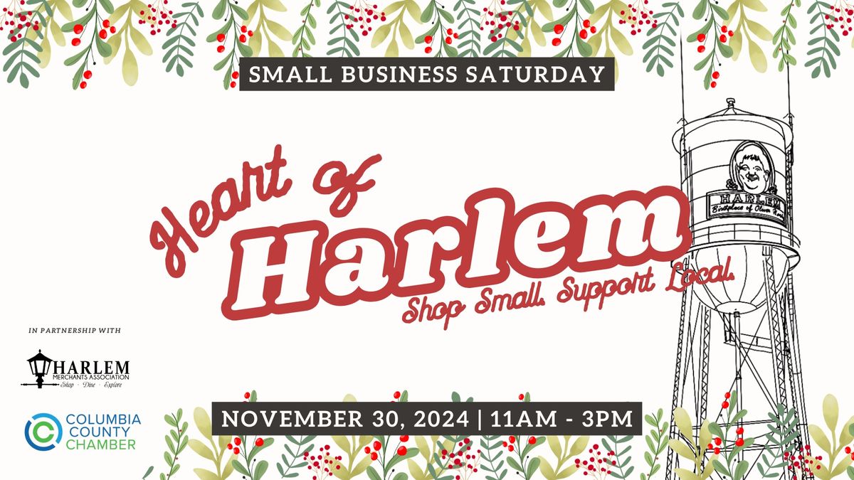 Heart of Harlem - Shop Small Saturday