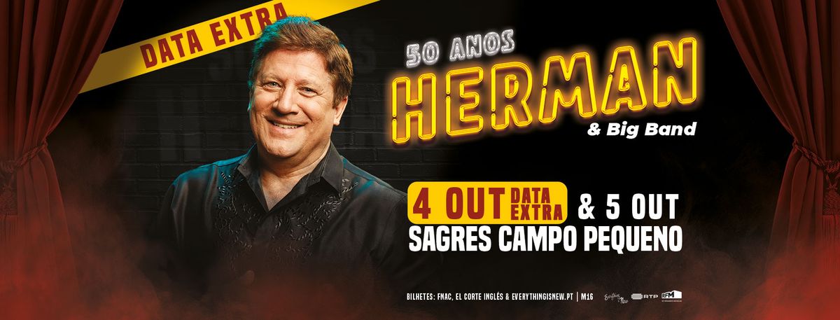 HERMAN JOS\u00c9 & BIG BAND - 50 ANOS \/\/ SAGRES CAMPO PEQUENO