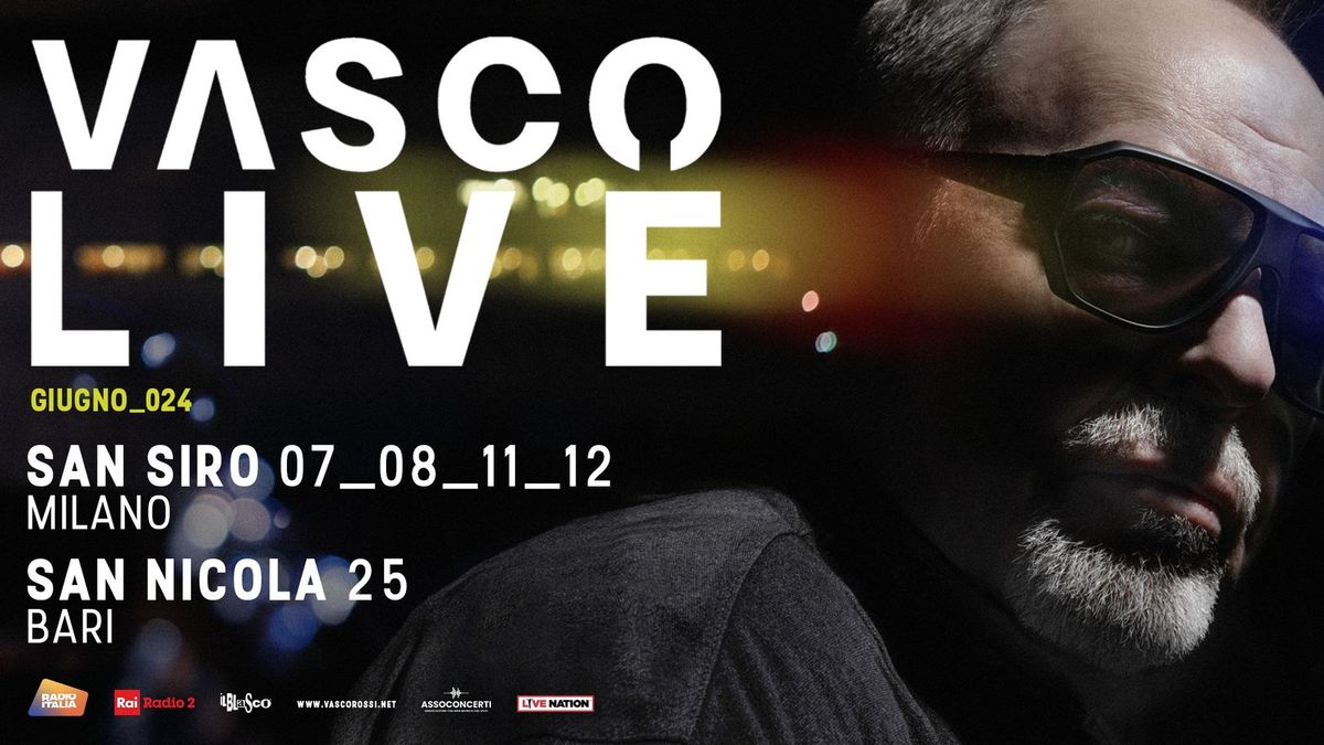 Vasco Rossi live a Bari \/\/ Vasco Live 2024