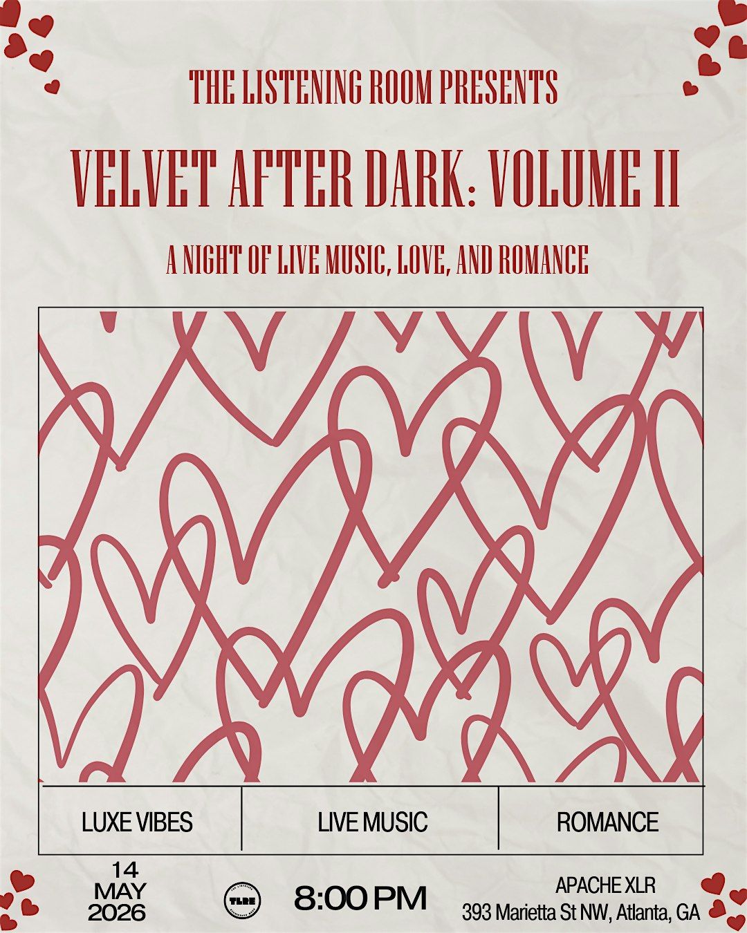 Velvet After Dark: Volume II Live Music Show